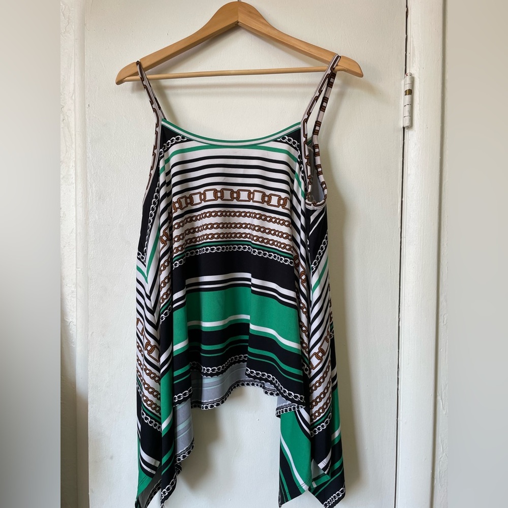 Fun & flirty Jules & Leopold Moschino-style blouse
